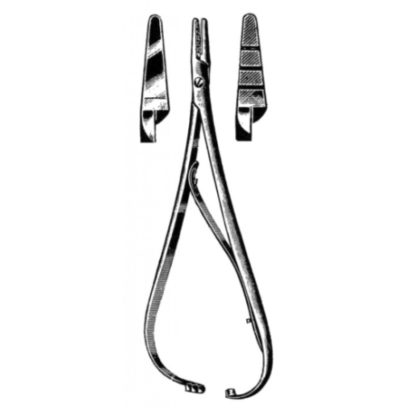 MACPHAIL Needle Holder Copper Jaw